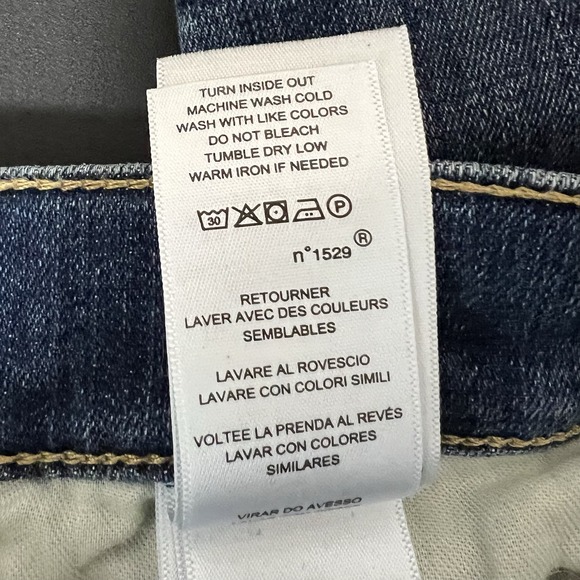 Polo Ralph Lauren Womens Jeans Blue Size 29 Tompkins Skinny Ankle Cropped Preppy - Picture 9 of 16